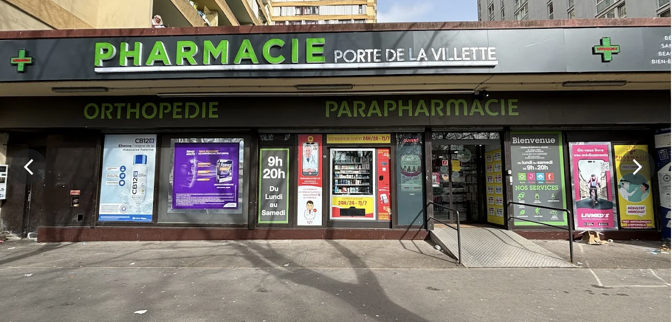 Pharmacie porte de la villette